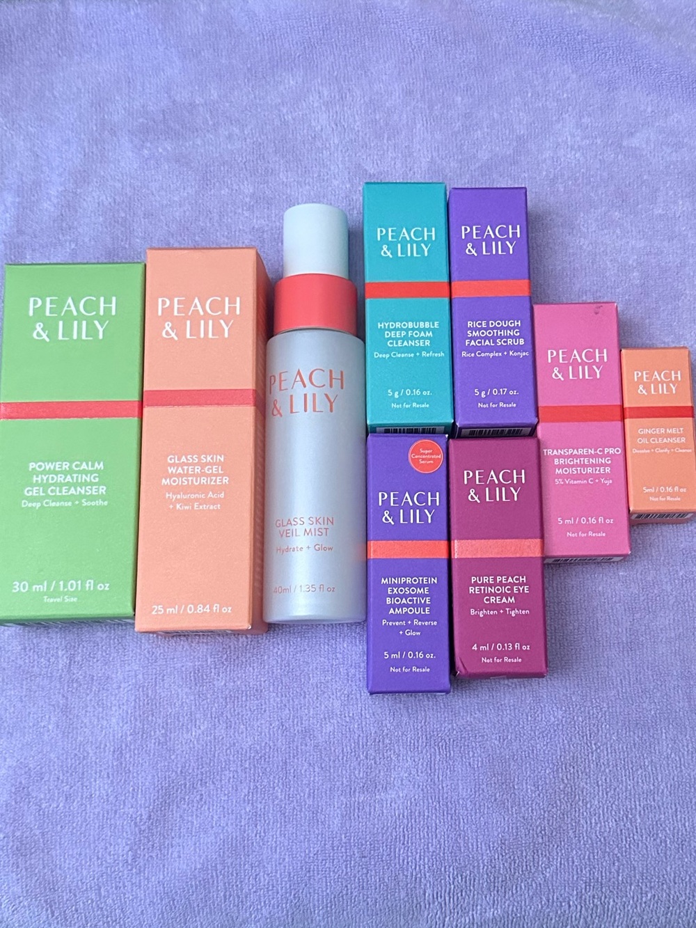 Peach & Lily Skincare Discovery Set